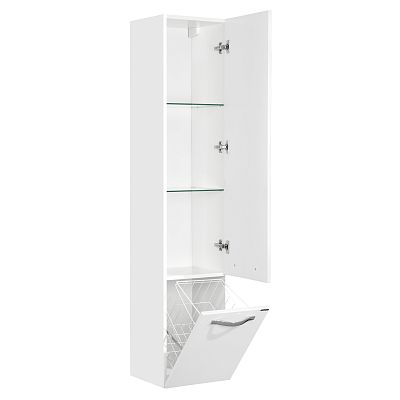 1A134403AA010 шкаф-колонна АРИЯ подвесн. бел.гл. фото 1