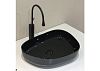 Раковина накладная BelBagno BB1435-NERO фото 2