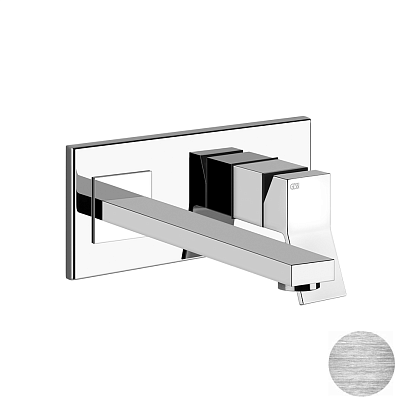 Смеситель Gessi Rettangolo K 53090-707 шлифованный черный металл фото 1
