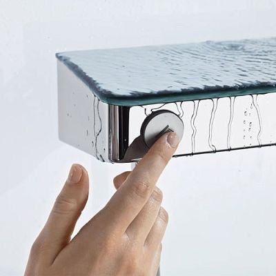Термостатический однорычажный смеситель для душа Hansgrohe Shower Tablet Select 13171000 фото 4