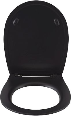 Крышка-сиденье для унитаза Allen Brau Fantasy Smartfix, Soft-Close 4.11005.31 черный матовый фото 4