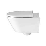 Унитаз подвесной Duravit D-Neo в комплекте с сиденьем Soft Close 45770900A1