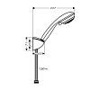 Душевая лейка Hansgrohe Crometta 85 Variojet Porter'C 27559000 фото 2