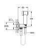 Душевой гарнитур Grohe Sena Trigger Spray 35 26329000 фото 2