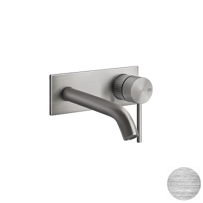 Смеситель Gessi Gessi316 Meccanica 54288-707 шлифованный черный металл фото 1