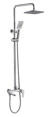 Душевая колонна Bravat Arden со смесителем для ванны и душа (F6351385CP-A1-RUS) фото 1