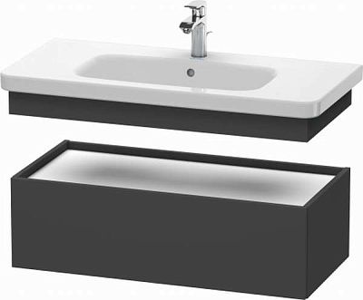 Тумба подвесная Duravit DuraStyle DS628204949 графит матовый фото 1