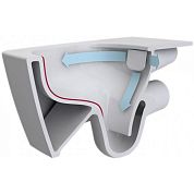 Унитаз-компакт Vitra Zentrum Open-back 9824B003-7207
