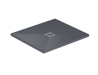 Душевой поддон Allen Brau Priority 100x80 8.31003-BGM синий матовый фото 3