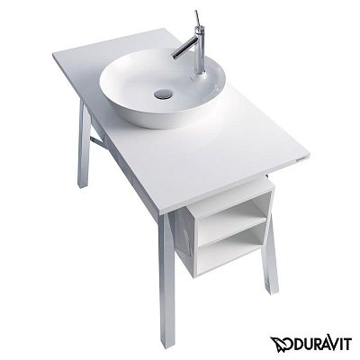 Напольная тумба Duravit Cape Cod CC953308585 белый глянцевый фото 6