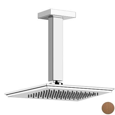 Душевая головка Gessi Eleganza Shower 46152-713 античная латунь фото 1