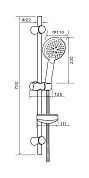 Душевой гарнитур 1 Orange O-Shower OS032