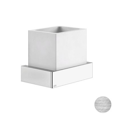 Стакан Gessi Rettangolo Shower 20807-707 шлифованный черный металл фото 1