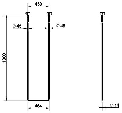Полотенцедержатель Gessi Goccia Accessories 38142-147 шлифованный хром фото 2
