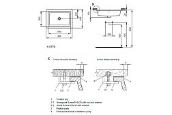 Раковина встраиваемая Ideal Standard Strada K077901
