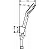 Душевая лейка Hansgrohe Crometta 1jet 26690400 фото 2