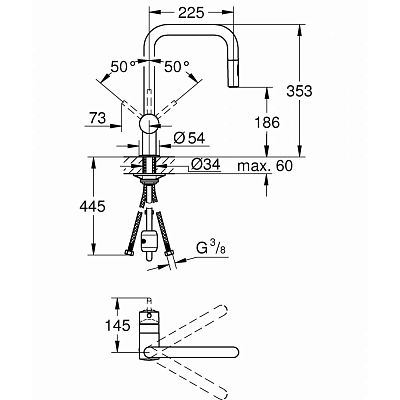 Смеситель для кухни Grohe Minta 32322002 фото 2