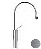 Смеситель Gessi Goccia 33810-147 шлифованный хром фото 1
