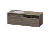 Тумба подвесная Duravit DuraStyle DS6885L5151 сосна коричневая фото 1
