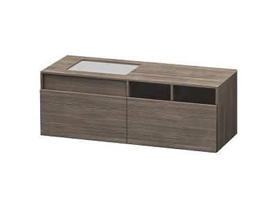 Тумба подвесная Duravit DuraStyle DS6885L5151 сосна коричневая фото 1