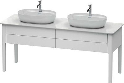 Тумба напольная под столешницу Duravit Luv LU9562B3636 белый фото 1
