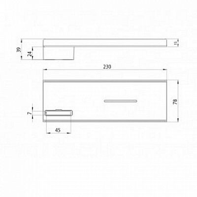 Мыльница Bossini V00116 Хром фото 4