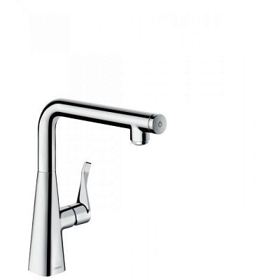 Смеситель для кухни Hansgrohe Metris Select 14847000 Хром фото 1