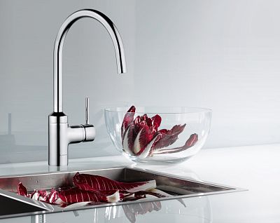 428030576 смеситель BOZZ для кухни (хром) фото 5