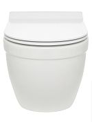 AQM2010 Унитаз подвесной сиденье SoftClose, технология смыва Rimless QUIET, скрытый крепеж. 520х360х410