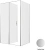 Душевой уголок Allen Brau Priority 120x90 3.31008.BA + 3.31017.BA серебро браш фото 4