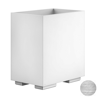 Корзина для мусора Gessi Rettangolo Shower 20990-707 шлифованный черный металл фото 1