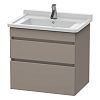 Тумба подвесная Duravit DuraStyle DS648704343 базальт матовый фото 1