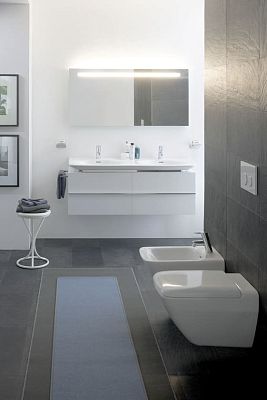 Тумба под раковину Laufen Case for Palace 4.0130.2.075.463.R 120 см, 2 ящика, 2 дверцы, белый матовый, для 8.1170.4, 81270.4 фото 5