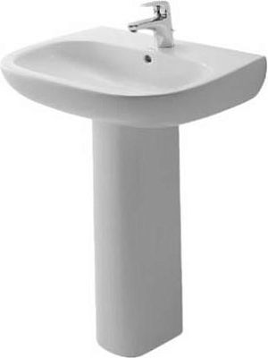 Пьедестал Duravit D-code 08632700002 для раковины, белый фото 7