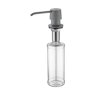 Дозатор для жидкого мыла SAUBER, D001-310, серый, Paulmark фото 1