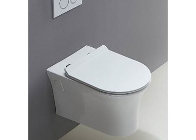 Унитаз подвесной BelBagno Flay-R BB053CHR фото 2