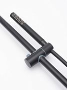 AQM 8001MB Душевая система для душа со смесителем  Матовый Чёрный