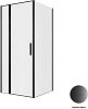 Душевой уголок Allen Brau Priority 90x90 3.31027.BBA + 3.31045.BBA черный браш фото 1