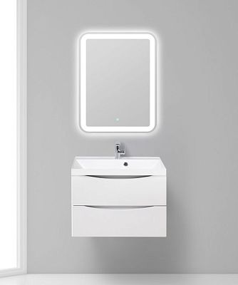 Тумба под раковину BelBagno Marino MARINO-700-2C-SO-BO-P Bianco Opaco фото 1