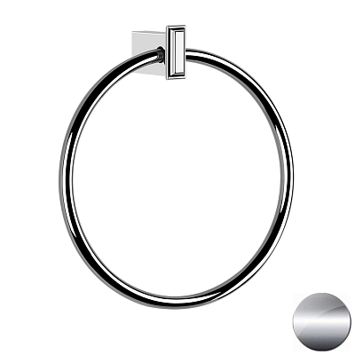 Полотенцедержатель Gessi Eleganza Accessories 46509-706 чёрный металл фото 1