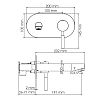 Wern 4230 Встраиваемый смеситель для раковины фото 4