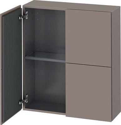 Шкаф подвесной Duravit L-Cube LC11674343 базальт матовый фото 1