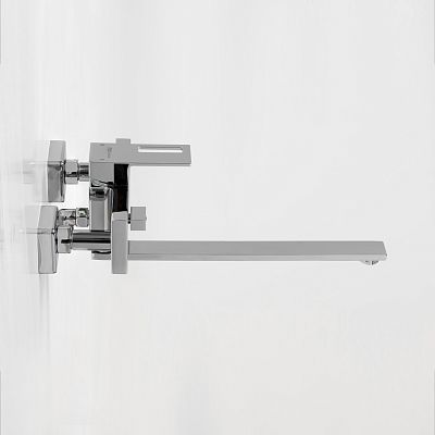 Alme 1502L Смеситель для ванны с длинным изливом фото 9