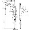Смеситель Hansgrohe Metris 14821800 фото 2