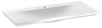 Раковина встраиваемая в комплекте с системой слива-перелива Keuco ROYAL REFLEX 34071 100х3х49 см фото 1