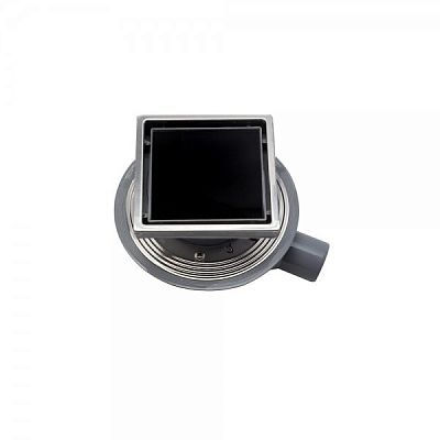 Точечный трап Pestan Confluo Standard Black Glass 1 13000089 фото 1