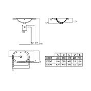 Раковина встраиваемая Ideal Standard Connect E504901