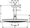 Верхний душ Hansgrohe Raindance Select S 300 2jet 27337000 фото 2