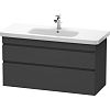 Тумба подвесная Duravit DuraStyle DS649504949 графит матовый фото 1