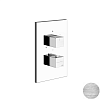 Смеситель Gessi Rettangolo Shower 20190-707 шлифованный чёрный металл фото 1